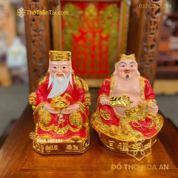 Tượng Thần Tài Thổ Địa Hồng Kông Đỏ