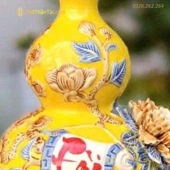 Hồ Lô Hút Lộc Tài Lộc Đắp Nổi