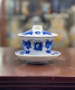 Bát Sâm/ Bát Nước Rồng Men Lam