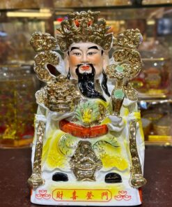 Tượng Thần Phát/ Tượng Thần Tiền Triệu Công Minh Sứ Dát Kim