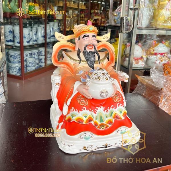 Tượng Thần Phát/ Tượng Thần Tiền Triệu Công Minh Sứ Đức Hóa