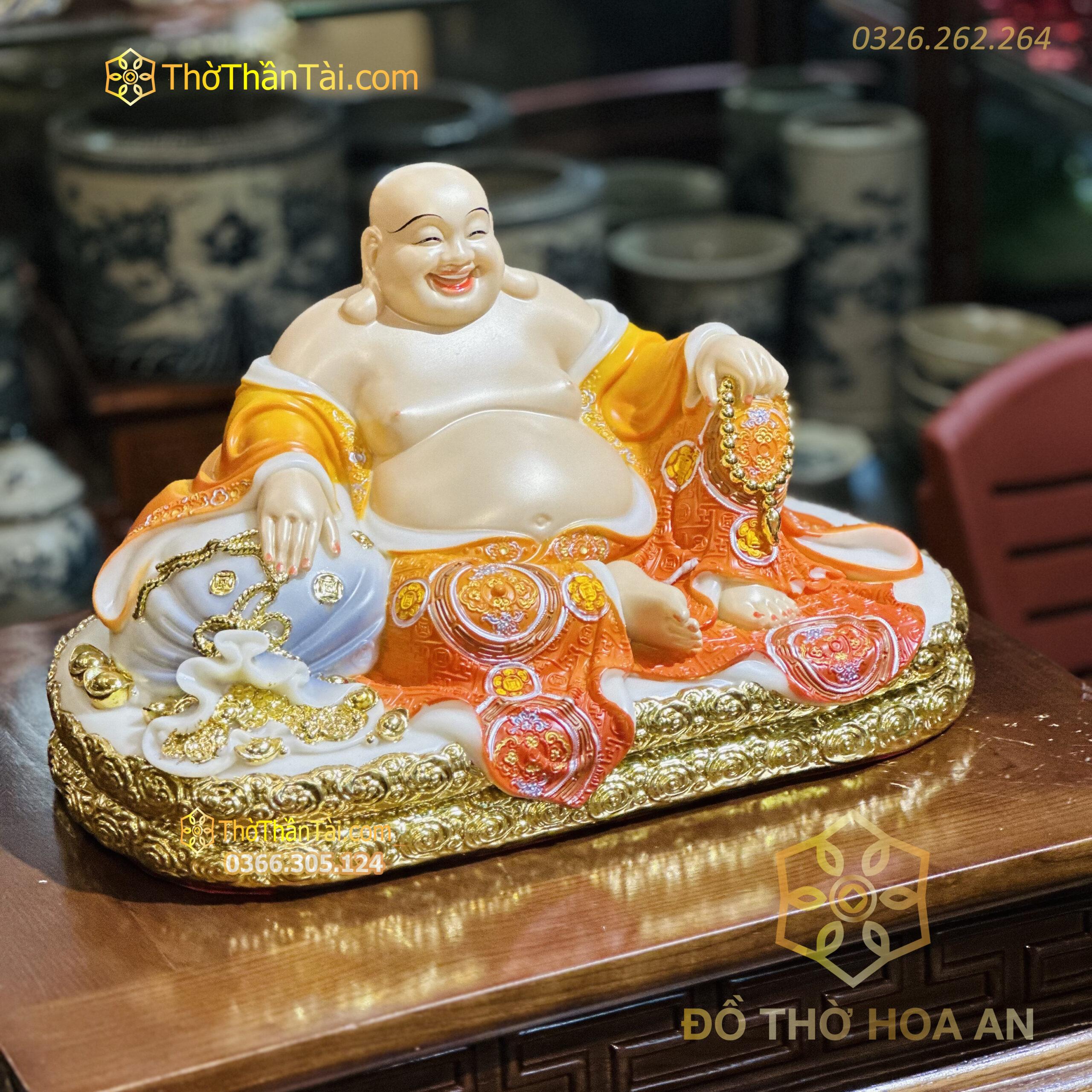 Tượng Di Lặc Hiệu Ứng Đồng Cam