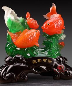 Cá Chép Bột Đá Đế Hoa Sen