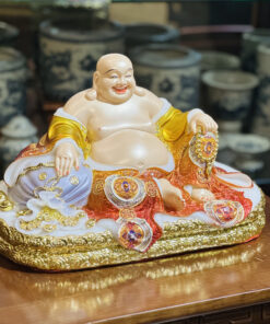 Tượng Di Lặc Hiệu Ứng Đồng Đỏ