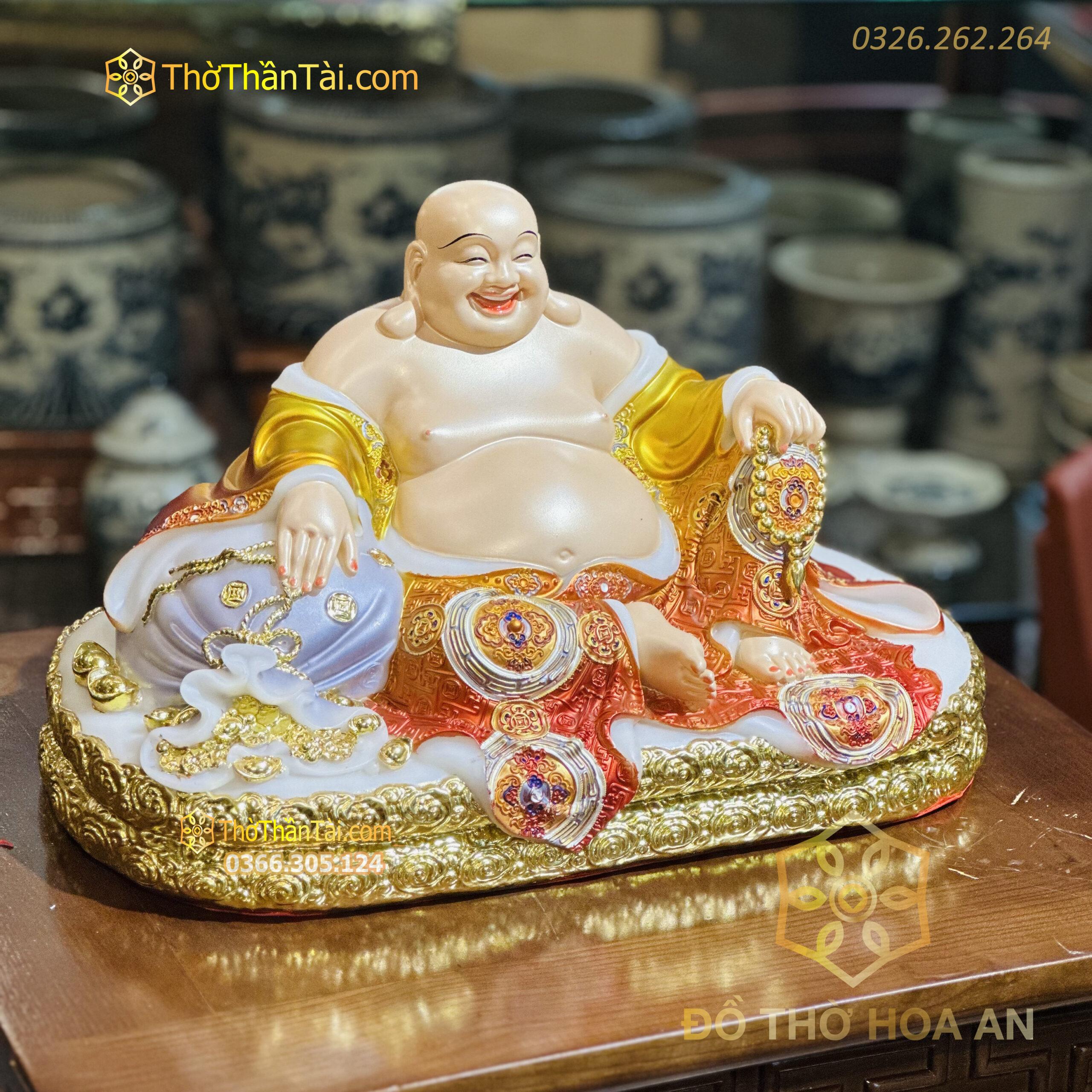 Tượng Di Lặc Hiệu Ứng Đồng Đỏ