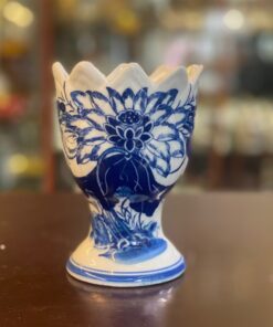 Ly Đựng Phật Thủ Bát Tràng Xanh