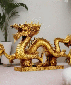 Tượng Rồng Đồng Nắm Long Châu