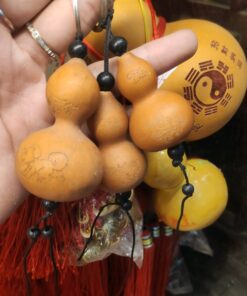 Hồ Lô Gỗ/Móc Treo Chìa Khóa Hồ Lô 12 Con Giáp