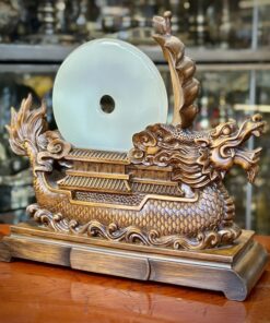 Thuyền Rồng Đồng Điếu Gỗ