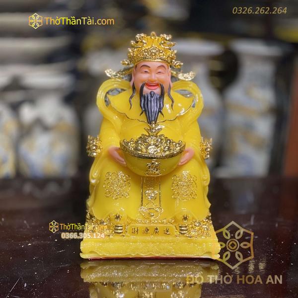 Tượng Thần Tiền/ Thần Phát Phú Quý Rồng Vàng