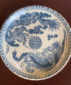 Mâm Bồng Thờ Men Rạn Vẽ