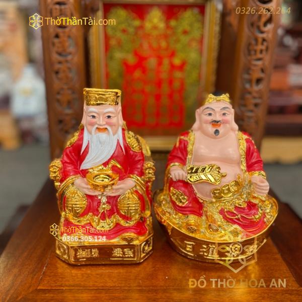 Tượng Thần Tài Thổ Địa Hồng Kông Đỏ