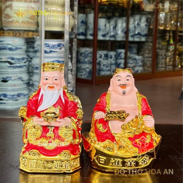 Tượng Thần Tài Thổ Địa Hồng Kông Đỏ