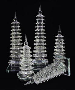 Tháp Văn Xương Pha Lê Trắng