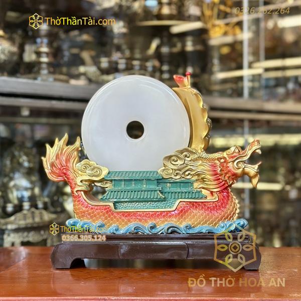 Thuyền Rồng Đồng Điếu Ngũ Sắc