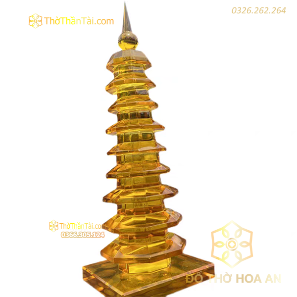 Tháp Văn Xương Pha Lê Vàng