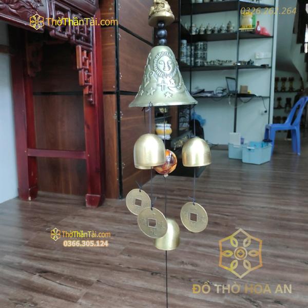 Chuông Gió Treo Thiền Thừ Đồng TY706A