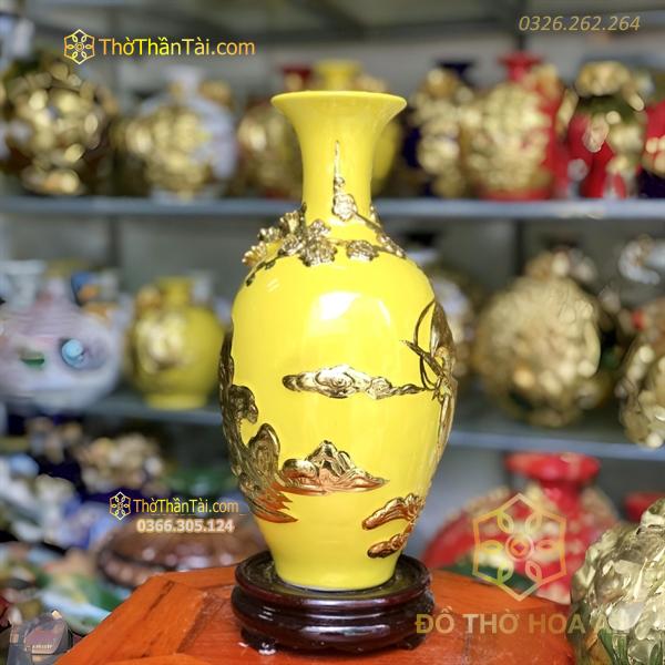 Bảo Bình Thuận Buồm Xuôi Gió Men Vàng Dát Vàng