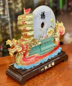 Thuyền Rồng Đồng Điếu Ngũ Sắc