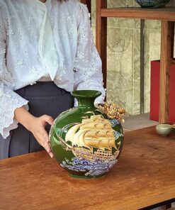 Bình Hút Lộc Thuận Buồm Xuôi Gió Đắp Nổi