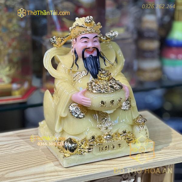 Tượng Thần Tiền/ Thần Phát Phú Quý Vàng