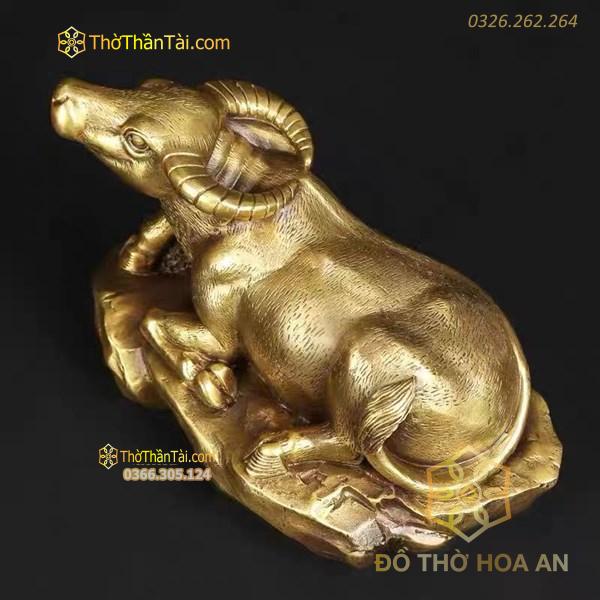 Linh Vật Trâu Đồng Phong Thủy