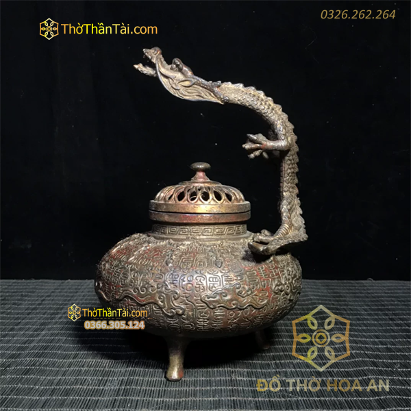 Đốt Trầm Đồng Quai Rồng