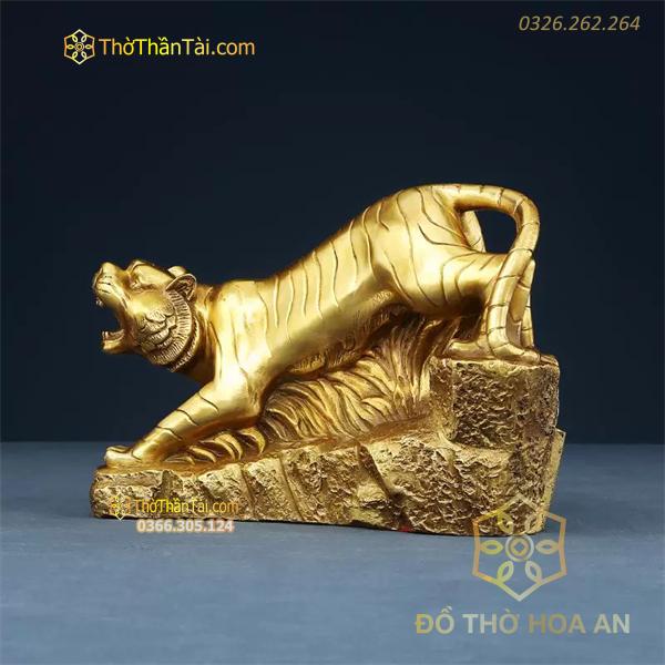 Tượng Linh Vật Hổ Đồng Phong Thủy