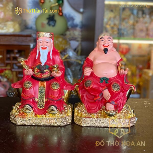 Tượng Thần Tài Thổ Địa Composite Đỏ