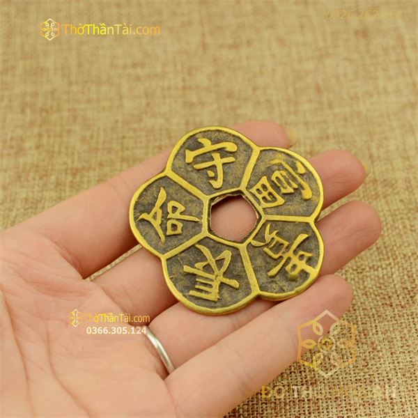 Đồng Tiền Xu Hoa Mai