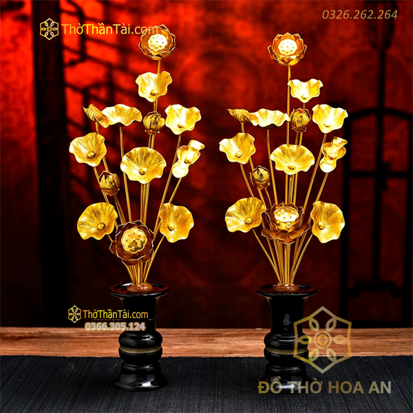 Hoa Sen Đồng 11 Cành Đài Loan