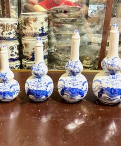 Nậm Rượu Hoa Sen Men Ngọc