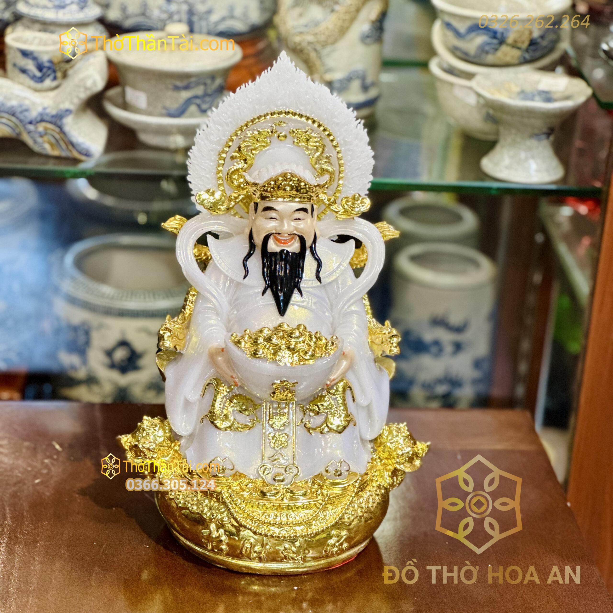 Tượng Thần Tiền Triệu Công Minh Địa Hiệu Ứng Đồng Trắng