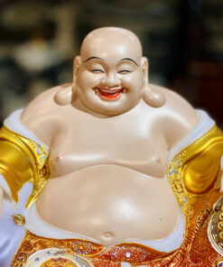 Tượng Di Lặc Hiệu Ứng Đồng Đỏ