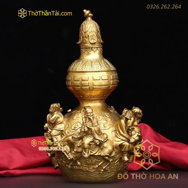 Hồ Lô Đồng Phong Thủy Bát Tiên