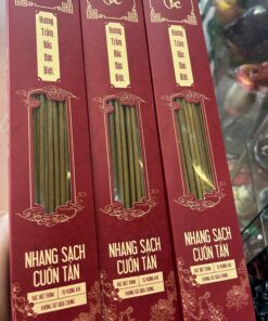 Hương Thuốc Bắc Đào Cúc Cuốn Tàn