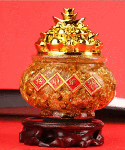 Bát Tụ Bảo Vàng Lá Chiêu Tài, Tiến Bảo