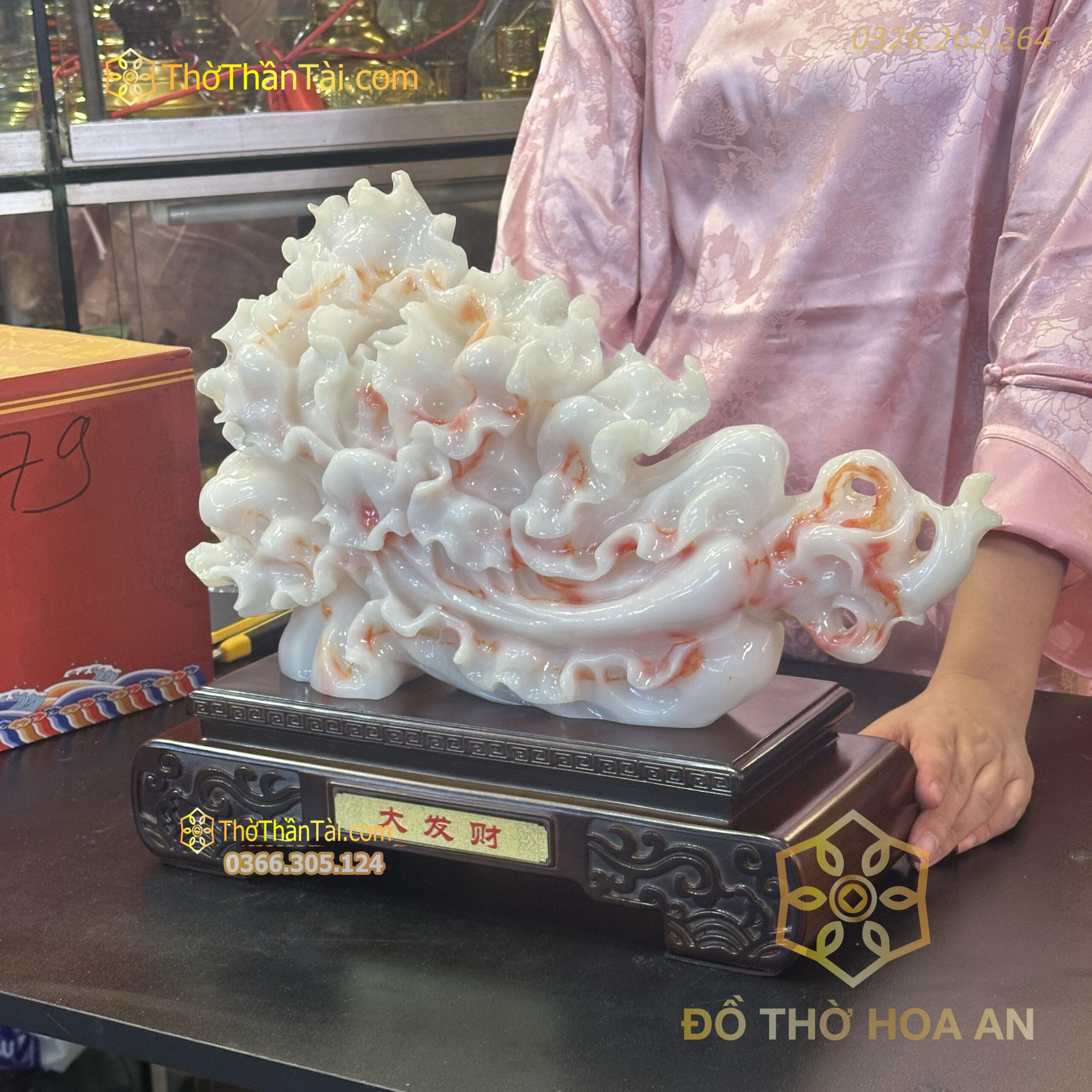 Củ Cải Đại Phát Tài Bạch Ngọc