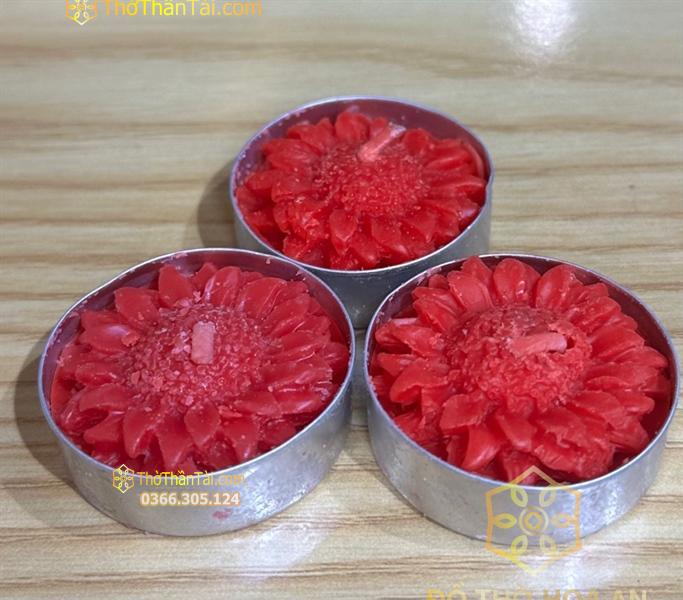 Nến Bơ Xu Hoa Sen 30'