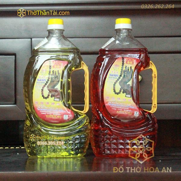Dầu Đèn Cát Tường Lưu Ly Bàn Tay Phật Không Khói S1