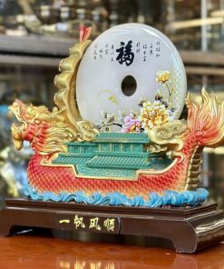Thuyền Rồng Đồng Điếu Ngũ Sắc