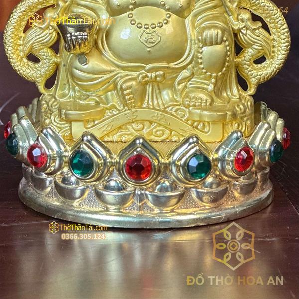 Tượng Phật Di Lặc Song Long Để Ô Tô-Bàn Làm Việc