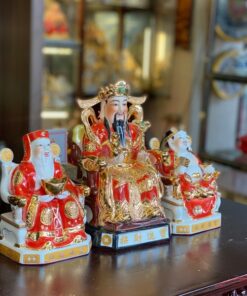 Tượng Thần Phát/ Tượng Thần Tiền Triệu Công Minh Sứ Đỏ