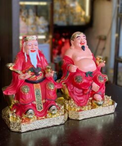Tượng Thần Tài Thổ Địa Composite Đỏ