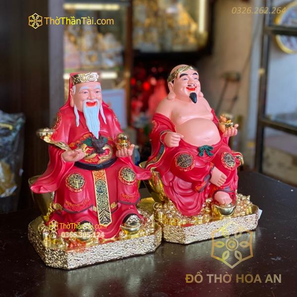 Tượng Thần Tài Thổ Địa Composite Đỏ