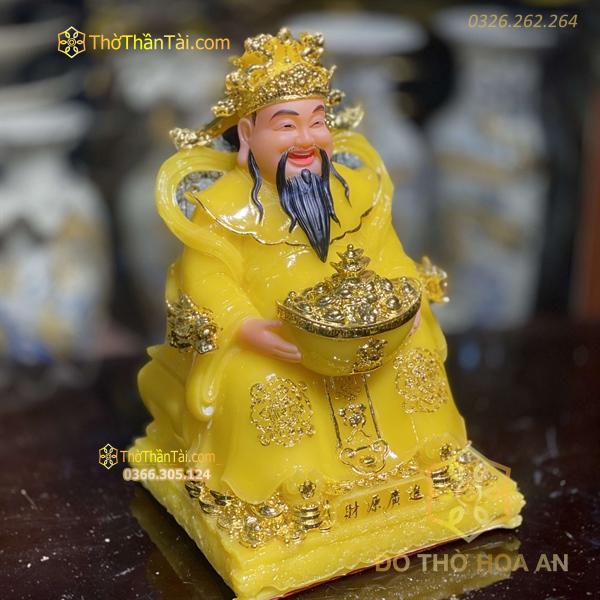 Tượng Thần Tiền/ Thần Phát Phú Quý Rồng Vàng