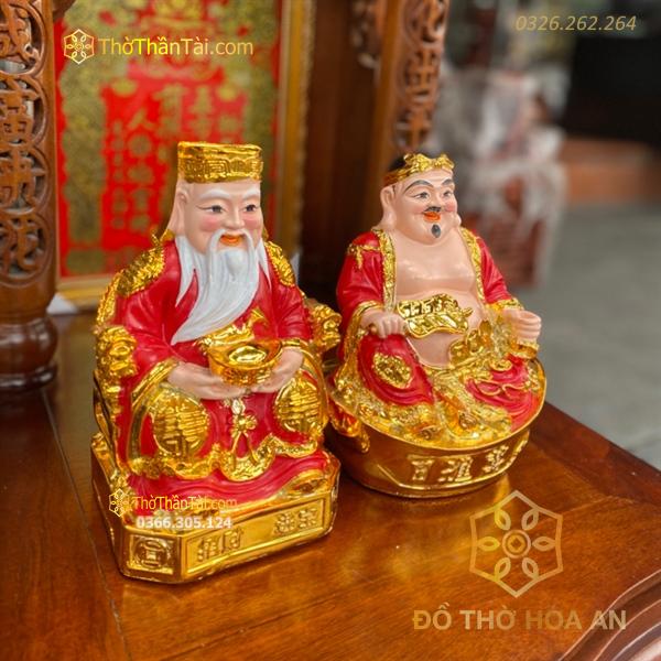 Tượng Thần Tài Thổ Địa Hồng Kông Đỏ