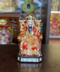 Tượng Thần Phát/ Tượng Thần Tiền Triệu Công Minh Sứ Đỏ