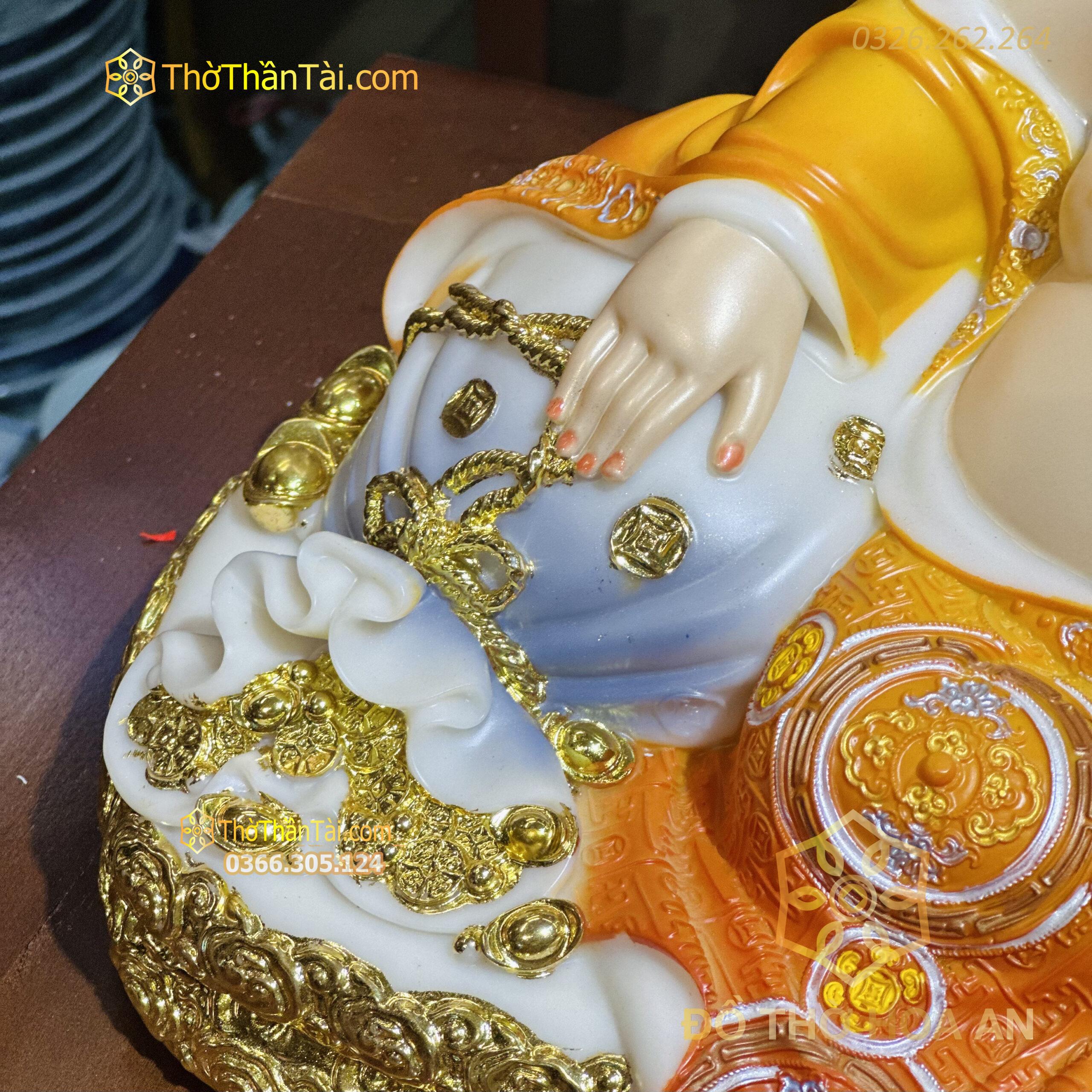 Tượng Di Lặc Hiệu Ứng Đồng Cam