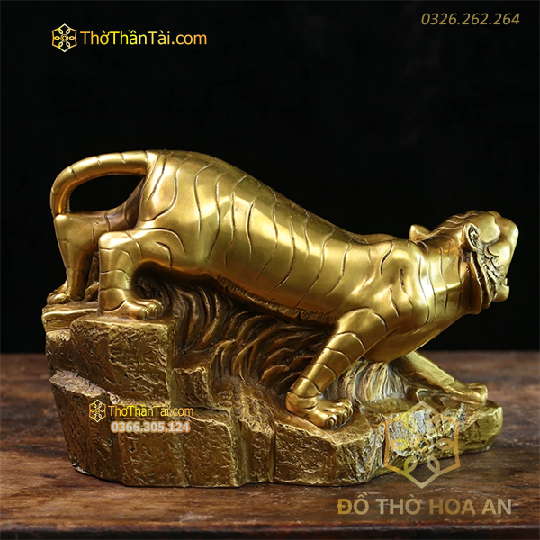 Tượng Linh Vật Hổ Đồng Phong Thủy